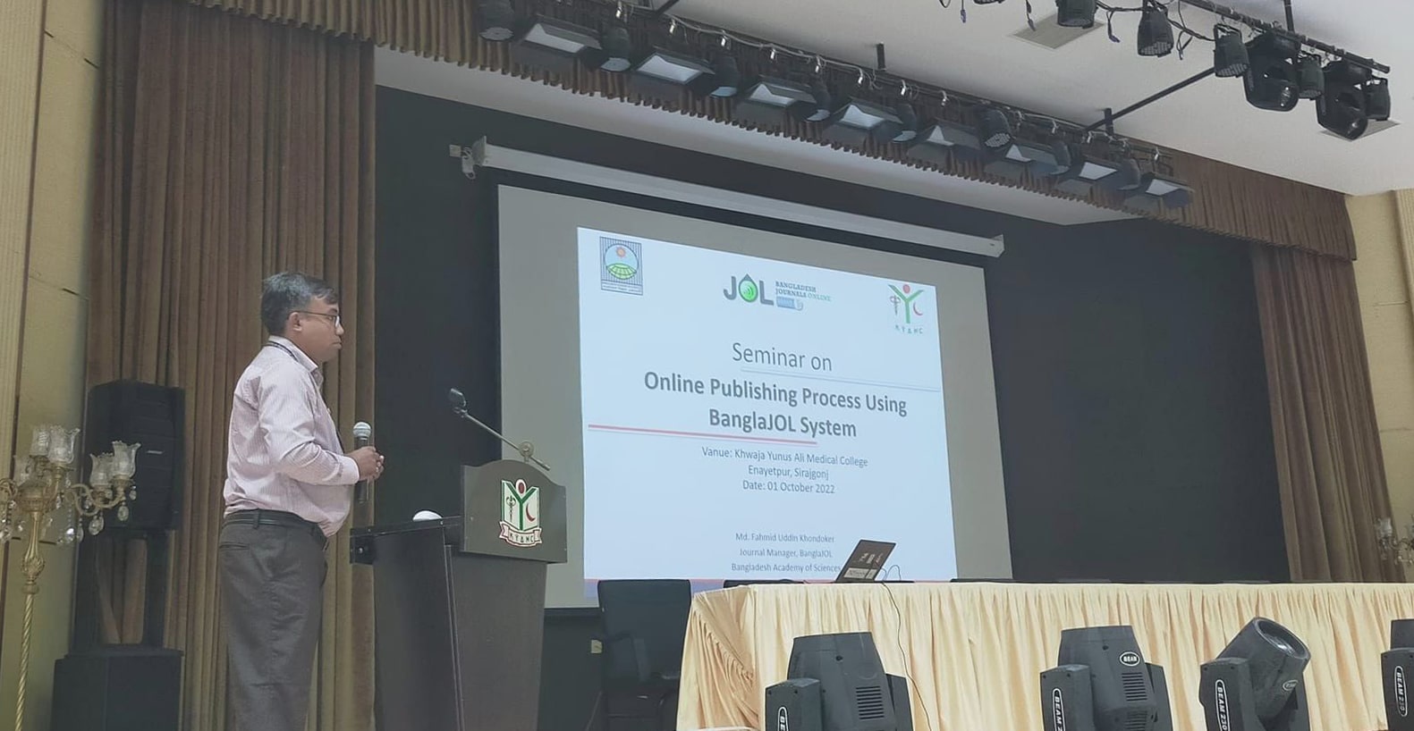 Seminar on Online Publishing Process Using BanglaJOL System